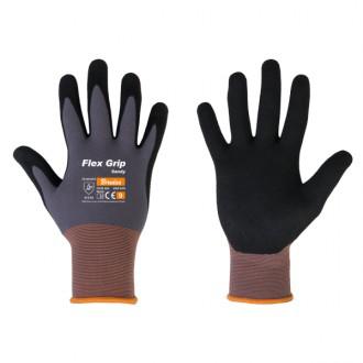 J.A.D. Tools rukavice ochranné 10' FLEX GRIP SANDY nitryl